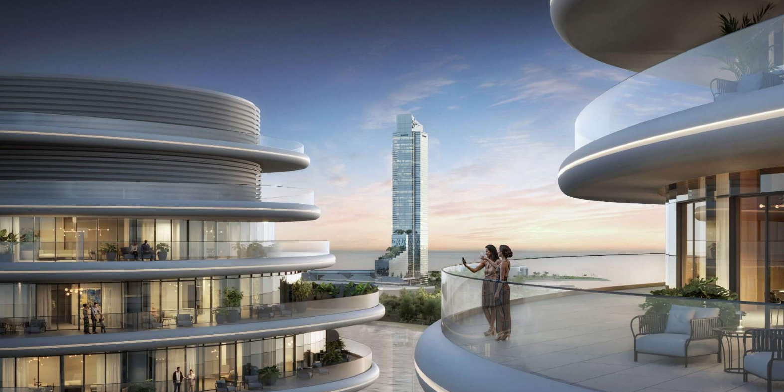 Full Floor Apartments in La Mer by Elie Saab