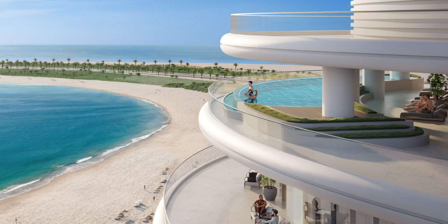 Penthouses for Sale in La Mer by Elie Saab