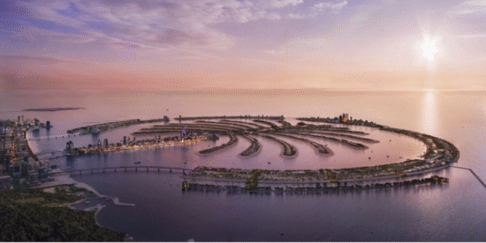 Hotel & Residential Plot in Palm Jebel Ali, Dubai