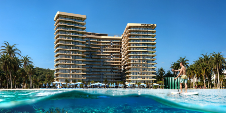 Mondrian Beachfront Residence